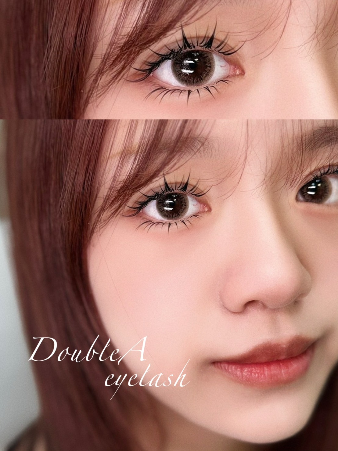 DoubleA eyelash banner