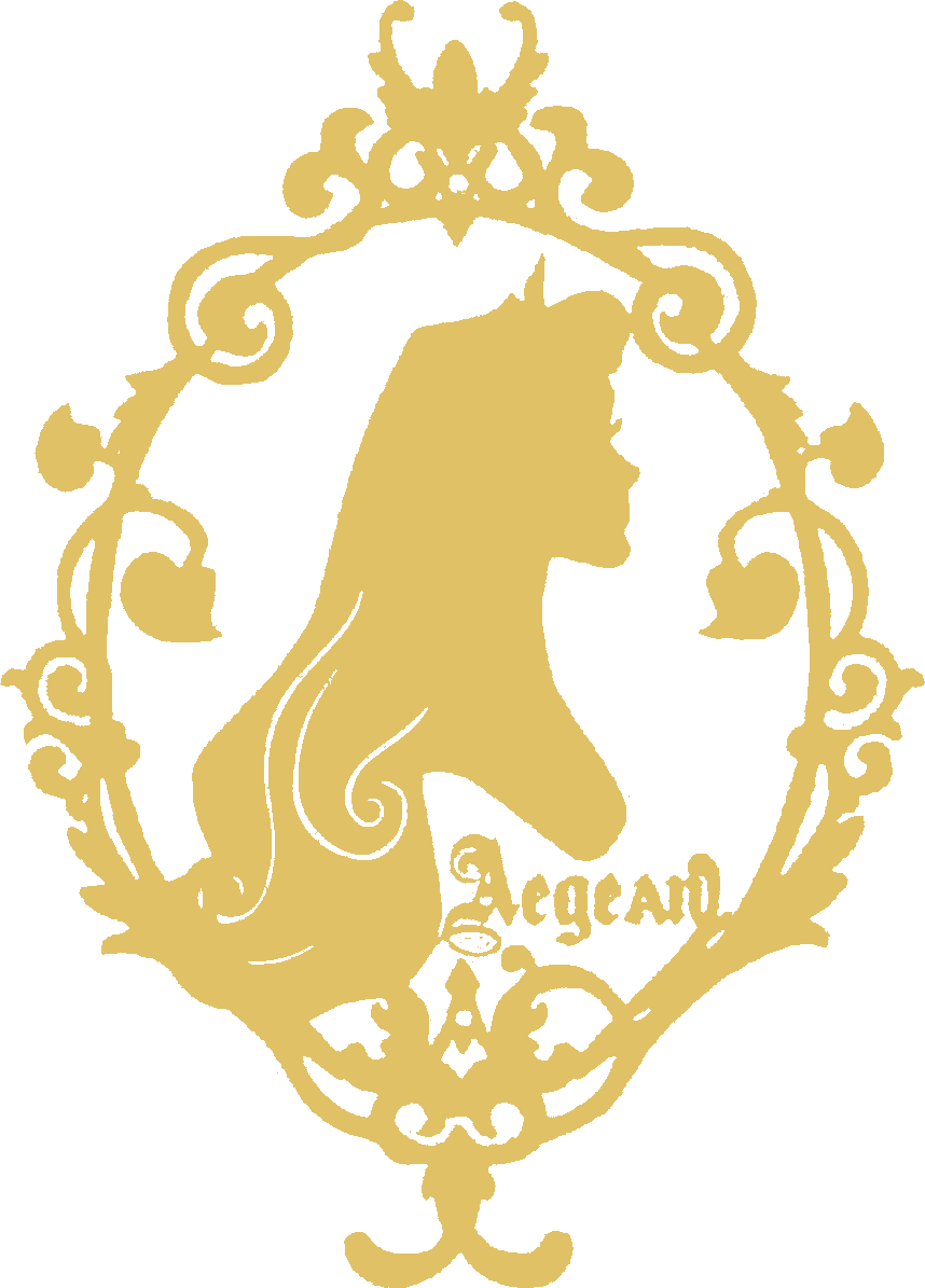 Aegean flower logo