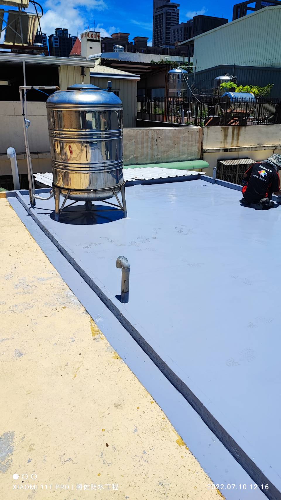 頂樓PU防水工程
