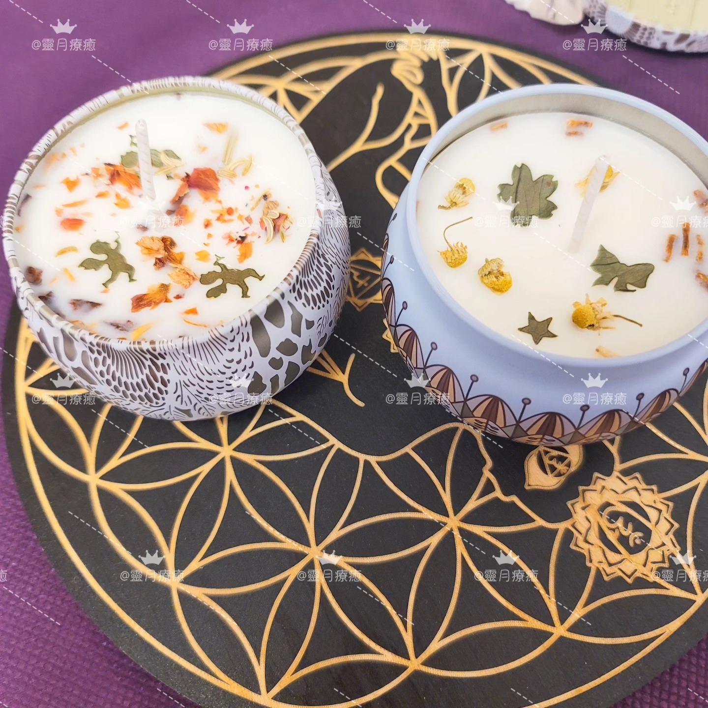 靈月療癒手作魔法蠟燭