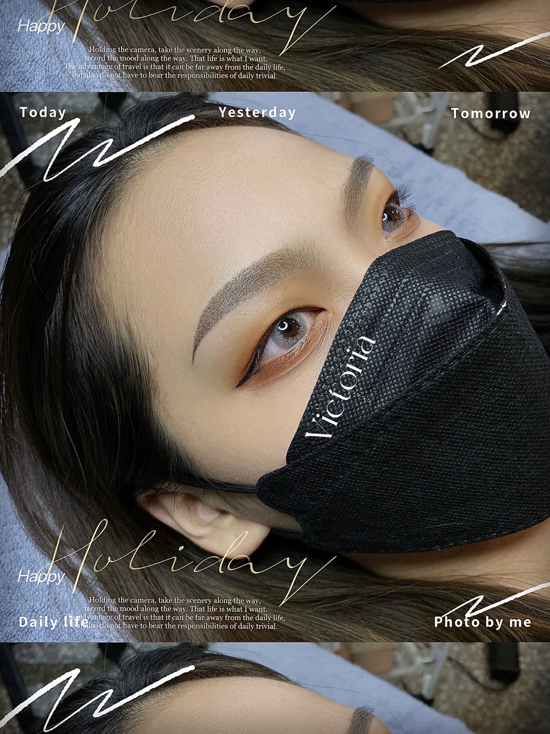 Victoria 嘉義彩妝整體造型/美甲紋綉